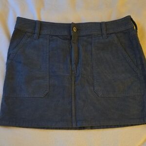 American Eagle Outfitters Dark Green High Rise Mini Ski